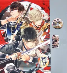 【中古】その他雑貨(キャラクター) 3大特典セット 「PS Vitaソフト イケメン戦国 時をかける恋 新たなる出逢い アニメイト限定セット」 同梱特典