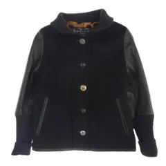 スロウガン レザースタジャン カシミヤ100% メンズ SIZE 5 (L