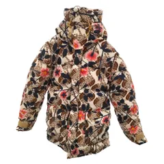 GUCCI (グッチ) ×THE NORTH FACE 21SS ザ・ノースフェイス フローラルロゴプリント総柄ナイロンダウンジャケット ダウンパーカーのサムネイル