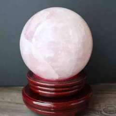 ローズクォーツ 丸玉 スフィア 大玉 2キロ弱 置物 天然石 恋愛運 プレゼント お祝い 新築祝い  ご褒美 初売り