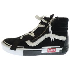 VANS (ヴァンズ) ×Mastermind SK8-Hi Cap LX マスターマインド ハイカップ ハイカットスニーカー VN0A3TKM5BG1 US10/28cm ブラック