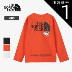 種類1：(K)ブラック/100 ザ・ノース・フェイス キッズ 長袖 Tシャツ THE NORTH FACE [ NTJ82332ST ] L/S SHIRETOKOTEE ロングスリーブシレトコトコティー ロンT [メール便][230812] 子供 