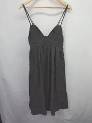 ◇ ⊂ KBF ケービーエフ URBAN RESEARCH ゆったり キャミソール 膝下丈 ワンピース サイズＯＮＥ ブラック レディース E  【1506110008268】