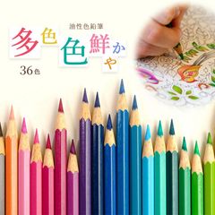 色鉛筆 36色 油性 塗り絵 ぬりえ 子供 プレゼント おとな  塗り絵 お絵描きセット 色えんぴつ 学校 美術 お絵描き 多色