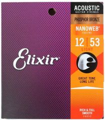 Elixir エリクサー アコースティックギター弦012-.053 #16052