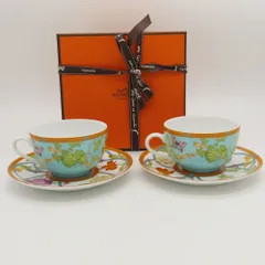 とし エルメス食器セット　シエスタアイランド　シエスタ花鳥 エルメス 『シエスタ』 飲茶セット】洋食器・インテリアの買取