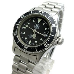 タグホイヤー プロフェッショナル 2000 レディース デイト 黒 973.008 TAG Heuer クォーツ 婦人 稼動品
