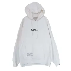 SAPEur サプール ジップアップフーディ 白 ロッドマン SAPEur サプール ジップアップフーディ 白 ロッドマン