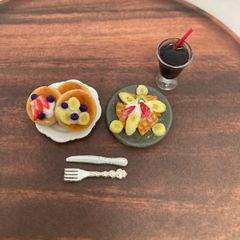 ミニチュアフード　スイーツ＆ドリンクセット