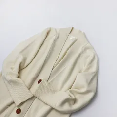 EFFE BEAMS エッフェ ビームス ウールシルク ニット ロングカーディガン /アイボリー トップス【2400013451109】のサムネイル