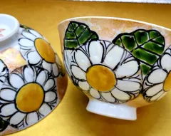 筒茶碗　乾山　水仙　田中方円作　共箱入 楽天市場】（八月☆特売品）琴浦窯 四代 和田桐山作 水仙絵茶碗