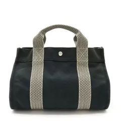 HERMES★エルメス★カンヌ★黒ストライプ★ハンドバッグ エルメス(Hermes) カンヌ(Cannes) 中古 バッグ | 通販・人気