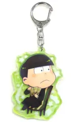 【中古】キーホルダー・マスコット(キャラクター) チョロ松(今夜はサイコー!!!) 「おそ松さん MatsunoFamily デフォルメトレーディングアクリルキーホルダー」 アニメイトガールズフェスティバル2017グッズ