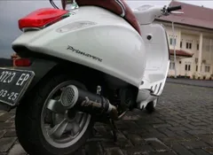 レオナール様用ベスパ　マフラー レオナール様用ベスパマフラー