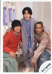 Aぇ!group 24年xxxxx.POP UP STORE オリジナルフォト 佐野晶哉/末澤誠也/草間リチャード敬太 公式写真 *1枚