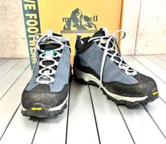 montbell メドーウォーカー 23.5  スニーカー モンベル GORE-TEX®  color BBR ブルーベリー 男女兼用 防水 高機能 アウトドア ブーツ シューズ 靴