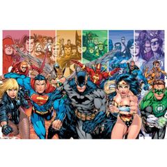 DC COMIC JUSTICE LEAGUE DC 코믹 저스티스 리그 포스터