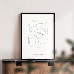 【A3】パウル・クレー Engel des alten Testamentes（旧約聖書の天使）天使連作 アートポスター 名画 絵画 特大 アートパネル AP296