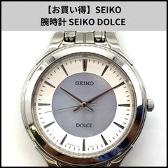 稼働美品 セイコー ドルチェ メンズ腕時計 8J41-0A10 ネイビー - メルカリ