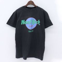 90's Hard Rock Cafe ハードロックカフェ Ｔシャツ プリント 半袖 MADE IN USA サイズ：M ブラック【ME】