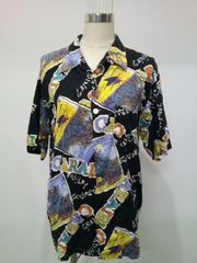 JAMS WORLD USA HONOLULU HAWAII アロハシャツ 古着 Lサイズ ハワイ シャツ 半袖のサムネイル