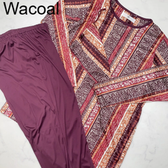 【新品タグ付き】Wacoal　ワコール　ルームウェア　パジャマ　M　EN　プレゼント　ギフト