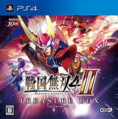【中古】(未使用･未開封品)戦国無双4-II TREASURE BOX (初回封入特典(井伊直虎 “アイドル風"衣装 ダウンロードシリアル) 同梱) - PS4