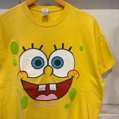古着　XL　ギルダン　スポンジボブ　Tシャツ　黄色