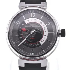 ルイ・ヴィトン タンブール グラフィット GMT Q1D30 自動巻き メンズのサムネイル