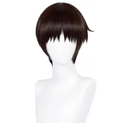 【数量限定】パーティー カール ロング 仮装 水色 コスチューム小物 ハロウィン 変装用ウィッグ 耐熱 お祭り カツラ イベント かつら ボブ cosplay いかりしんじ 碇シンジ wig ウィッグ コスプレ (碇シンジ) LAOBAO