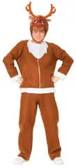 コミカルトナカイ [サンタ コスプレ トナカイ　衣装 男性用 コスチューム クリスマス 衣装　イベント　サンタ　仮装　メンズ　トナカイ]【_888741】