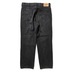 90s Lee 200 vtg ブラック デニムパンツ USA製 アメリカ製 黒 90s USA製 Leeリー 200 ブラック デニムパンツ w31 L32☆01