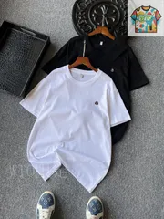 【今日WTO】Moncler 玉蚕糸 円領 T シャツ (Style 5579)-TM45