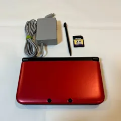 【美品】任天堂　ニンテンドー　3DS LL　レッド×ブラック　本体　充電器