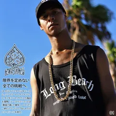 ノースリーブ メンズ 黒/白 大きいサイズ エースフラッグ バスケットシャツ バスケシャツ タンクトップ Long Beach ビッグシルエット b系 ヒップホップ ファッション ダンス ストリート系 新作 メール便 AF-TS-TK-006