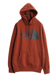 【お得なクーポン配布中!】 ノースフェイス ロゴ プリント スウェット フード パーカー メンズ L / 古着 The North Face プルオーバー 裏起毛 トレーナー アウトドア
