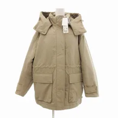 ユニクロ UNIQLO タグ付き ハイブリットダウンコート ジャケット フード XL ベージュ /JS