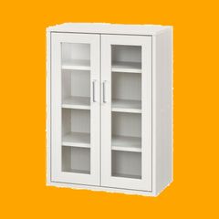 ニトリ 食器棚 キャビネット フォルムN SK9060 WH - メルカリ