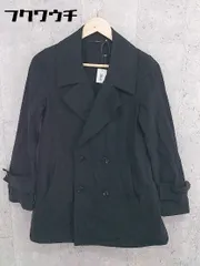 ◇ EDITION エディション TOMORROWLAND 長袖 チェスター コート サイズ38 ブラック レディース  【1002800381548】