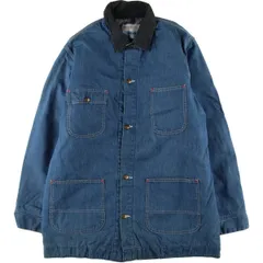 古着 70年代 シアーズ Sears WORK LEISURE デニムカバーオール USA製 メンズL相当 ヴィンテージ/eaa533980