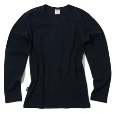 【新着商品】TEE V-NECK 6153480 RIB DAILY (防臭) (抗菌) リブTEE メンズ Vネック デイリー ロンT [アヴィレックス]