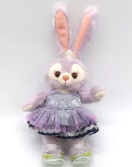 【中古】ぬいぐるみ ステラ・ルー ぬいぐるみバッジ 「ダッフィー＆フレンズのダンシング・スノーフレークス」 東京ディズニーシー限定