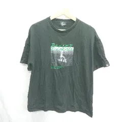 ◇ ⊂ CAMP7 バックプリント 半袖 Tシャツ サイズM ブラック メンズ E  【1410100048113】