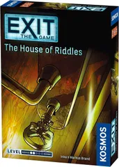 協力型エスケープゲーム Exit The House of Riddles ハウス・オブ・リドルズ Thames Kosmos 1人から4人 60 分 英語版 日本語説明書なし