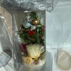 クリスマスミニツリー　ハーバリウム