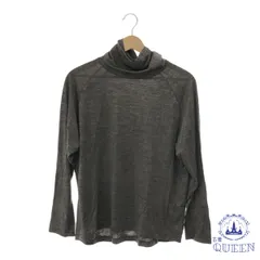 ☆美品☆ UNIQLO ユニクロ トップス ハイネック 長袖 レディース 大きいサイズ ブラック XL 901-4781 送料無料 古着