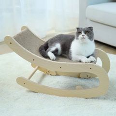 猫用品　爪研ぎ　椅子型ベッド