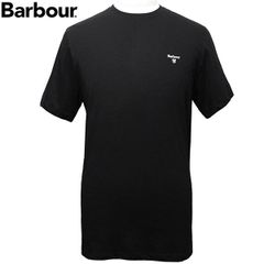 新品 バブアー Barbour Tシャツ メンズ 半袖 カットソー ティーシャツ ブラック 1枚単品 MNW0052MI33