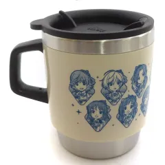 【中古】マグカップ･湯のみ 集合(めばちイラスト) スタッキングサーモマグ 「アイドルマスター シンデレラガールズ」