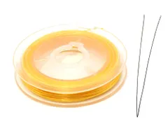 オペロンゴム ブレスレット用(ブレスレット 作り方 解説書付き)(1個)(金色)